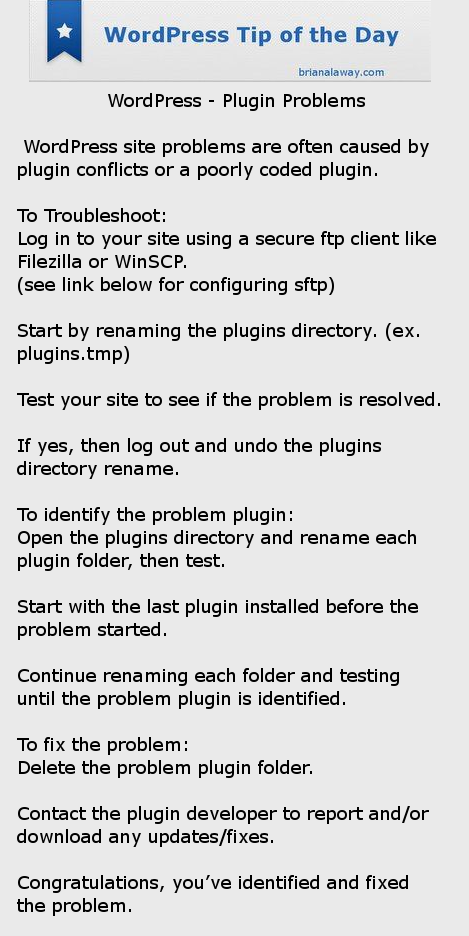 WPTOD-PluginProblems